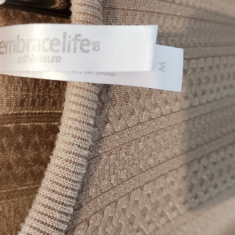Women's Tan Sweater Top - Picture 2 of 4